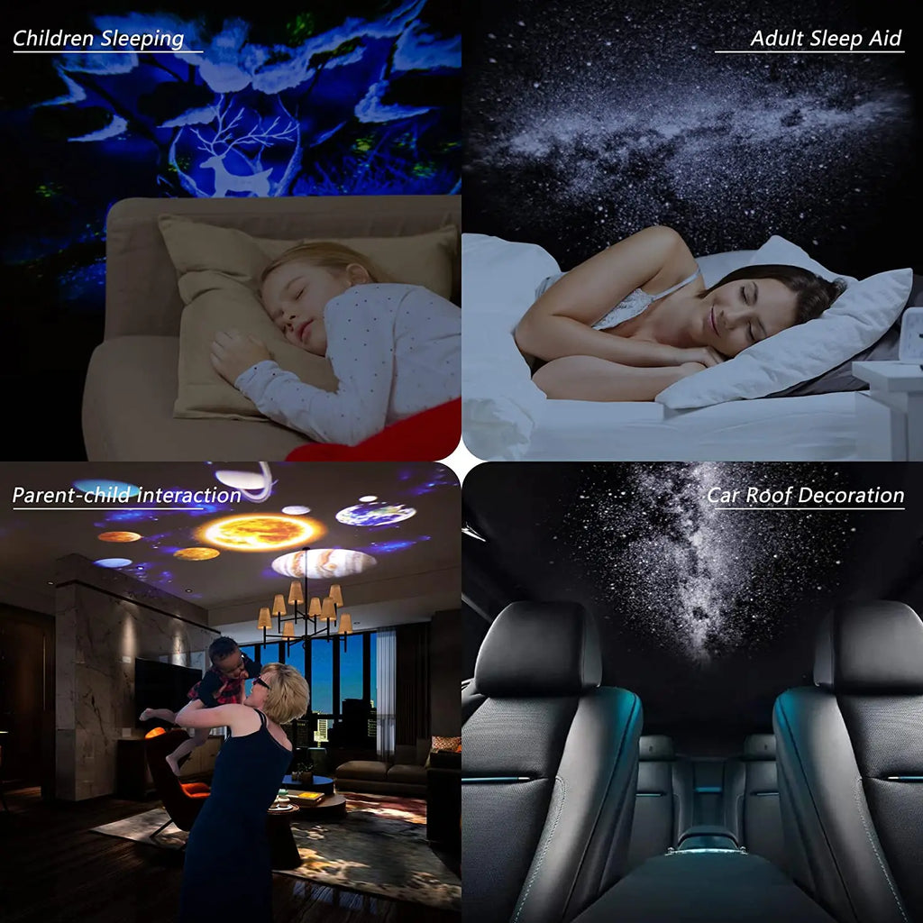 Rotating Galaxy Projector