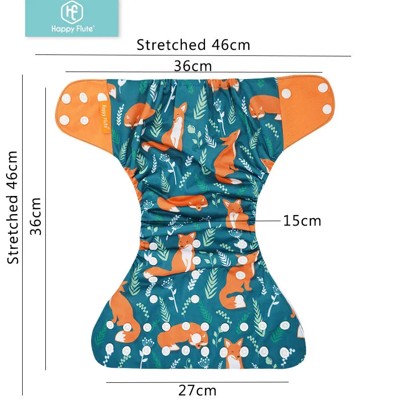 Reusable Cloth Diapers (4-Pack)