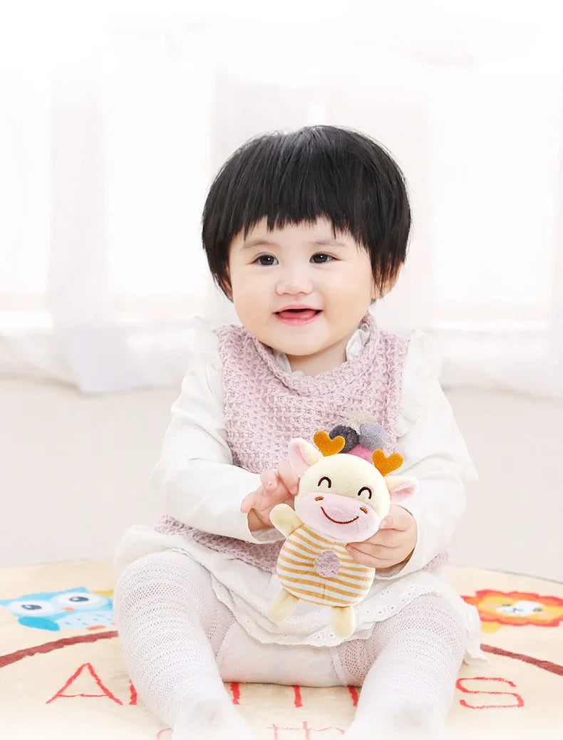 Plush Animal Rattle