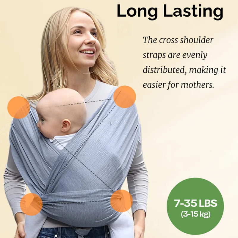 Cotton Baby Wrap Carrier