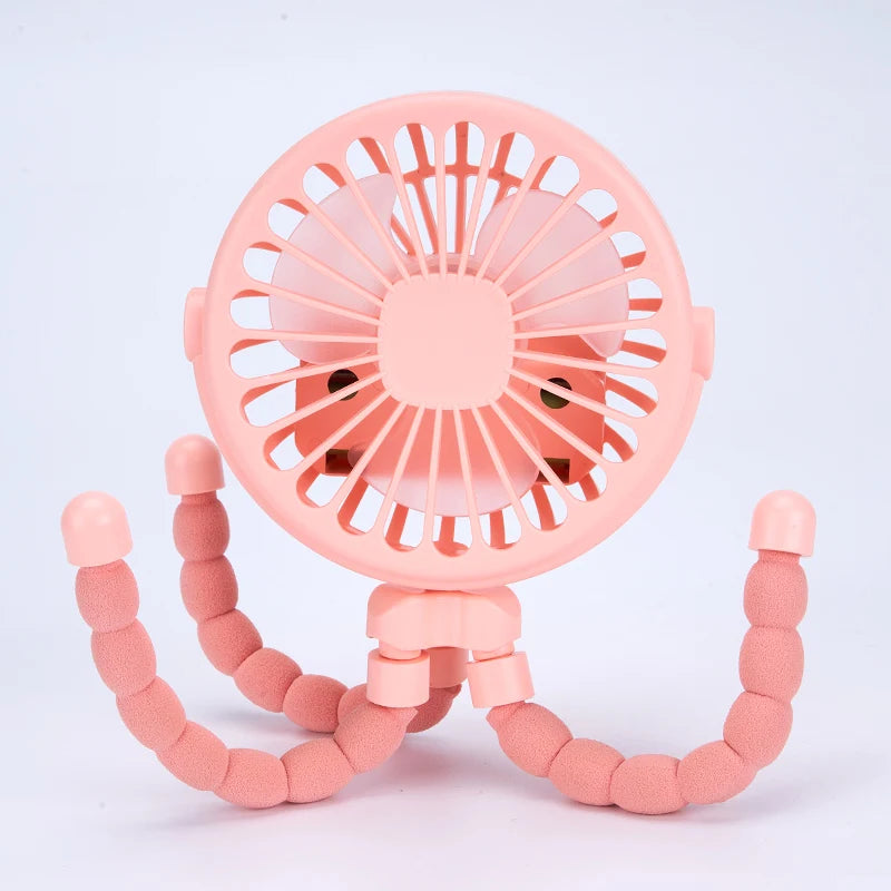 Clip-On Stroller Fan
