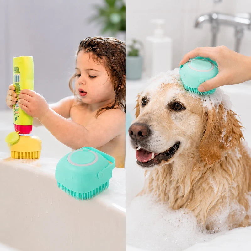 Silicone Shampoo Brush