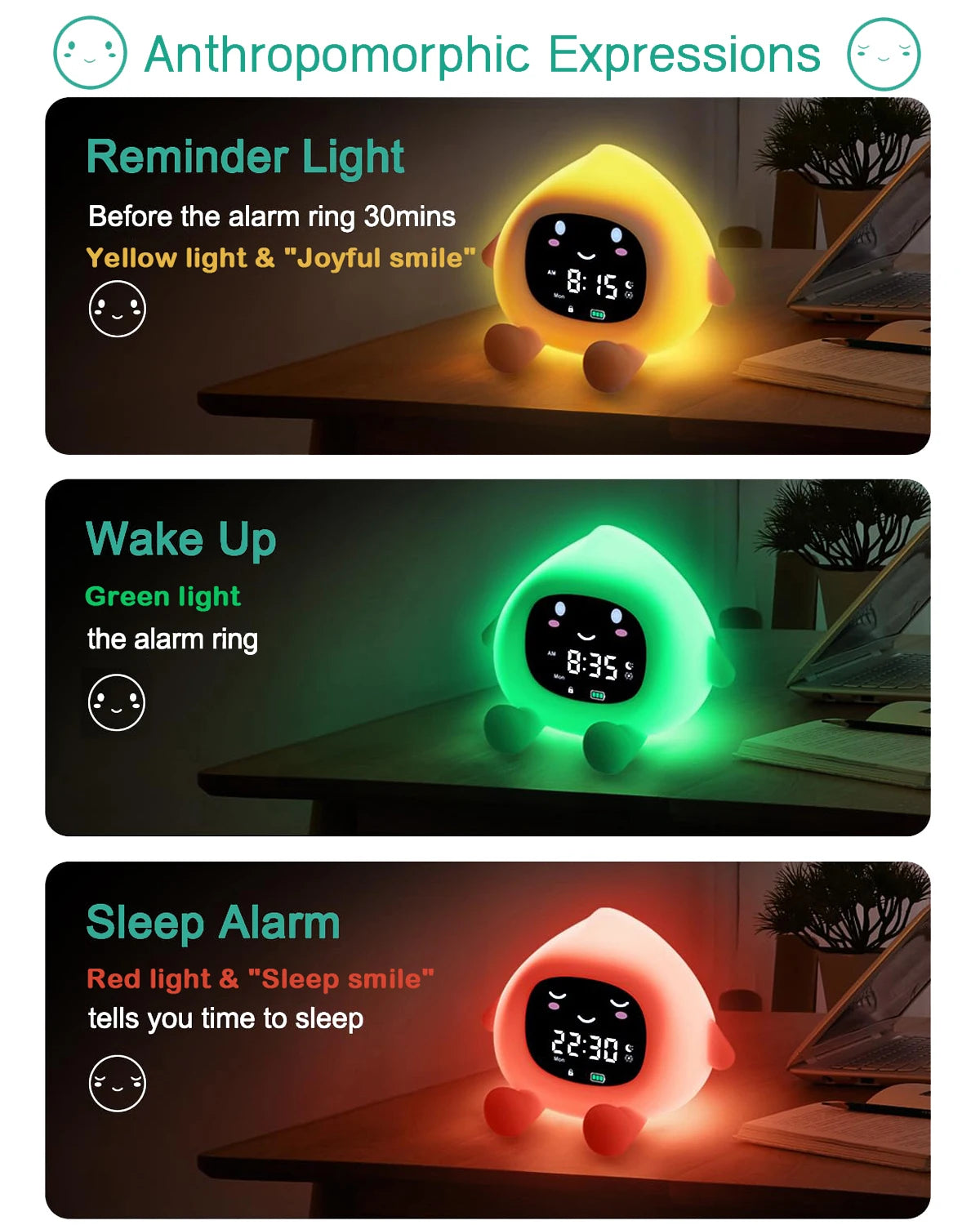 Sleep Training Alarm Clock