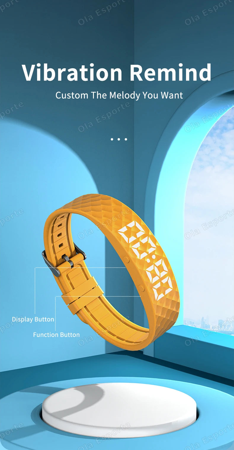 Vibrating Alarm Wristband