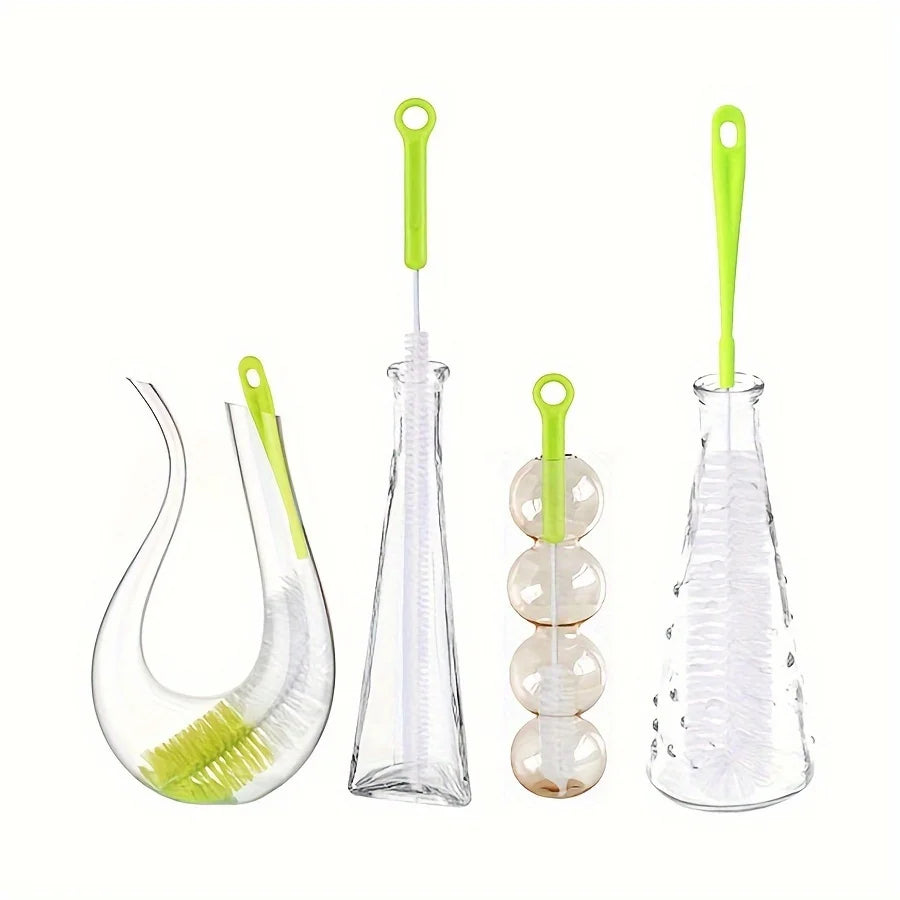 Long-Handle Bottle Brush Set