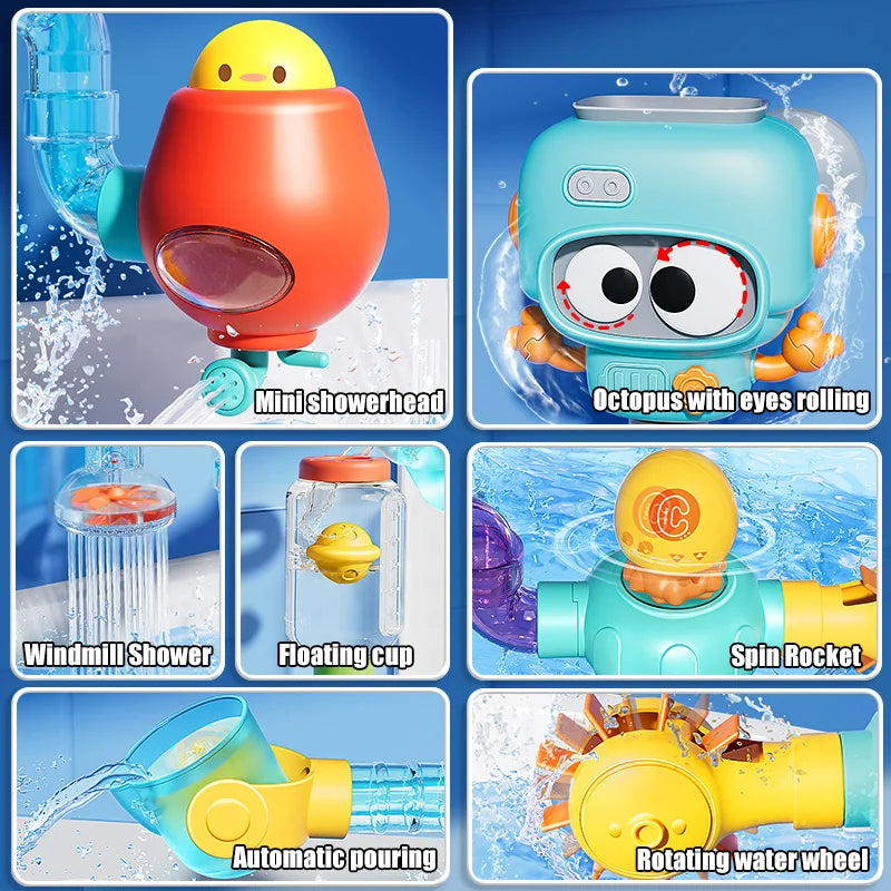 Suction Cup Bath Toys