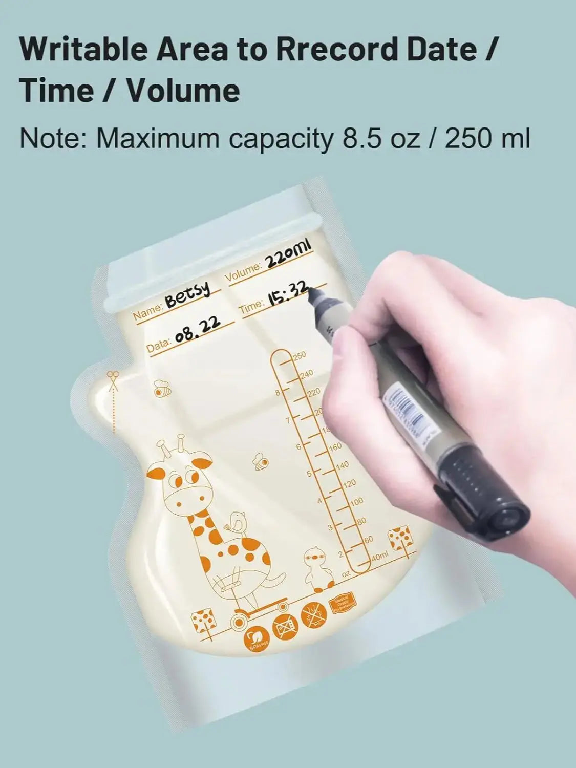 Breast Milk Storage Bags (100-Pack)