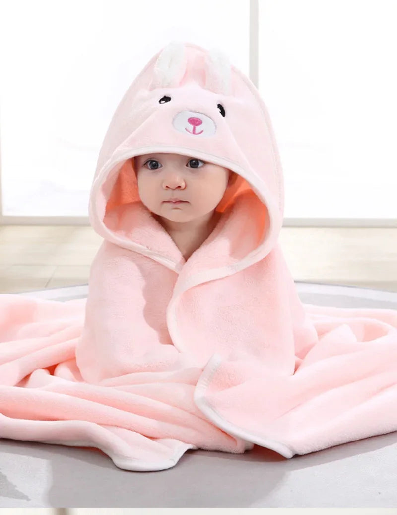 Hooded Baby Bath Towel