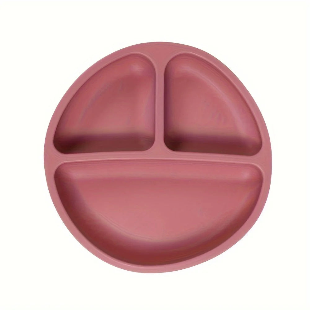 Suction Toddler Plate with Lid