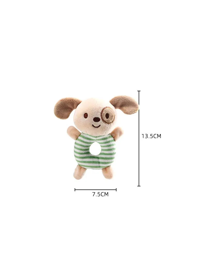 Plush Animal Rattle