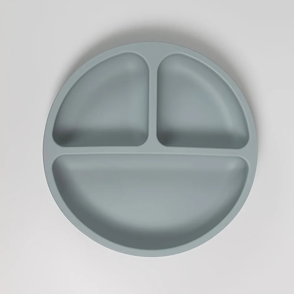 Suction Toddler Plate with Lid