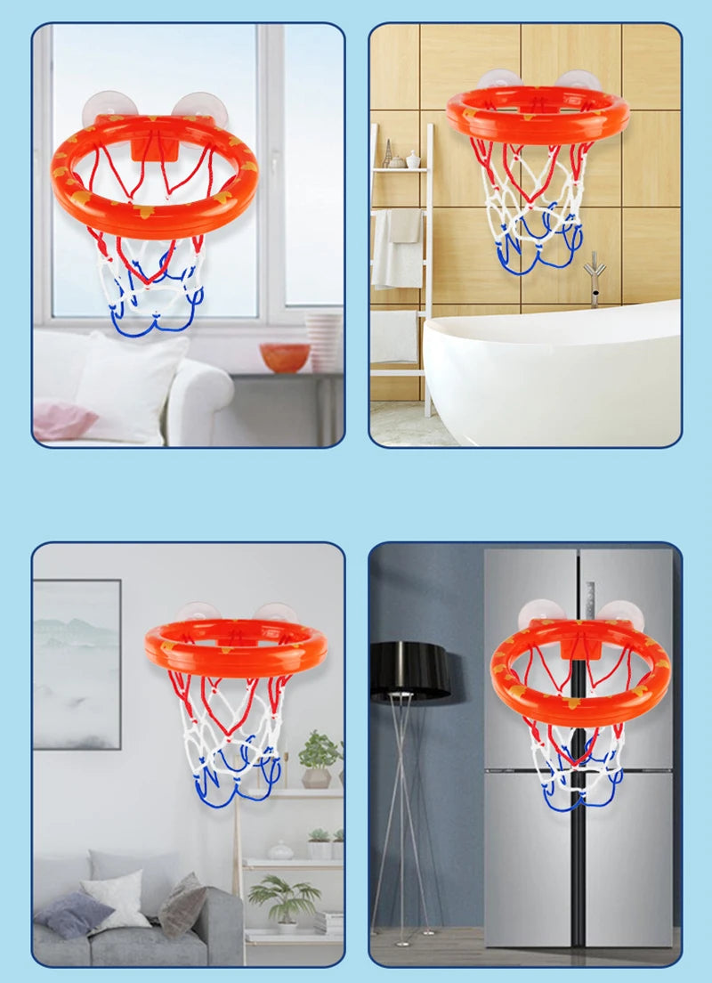 Bath Basketball Toy Set