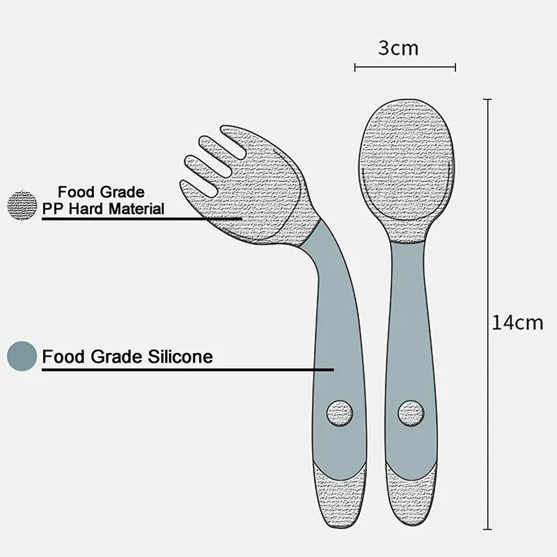 Self-Feeding Spoon Set