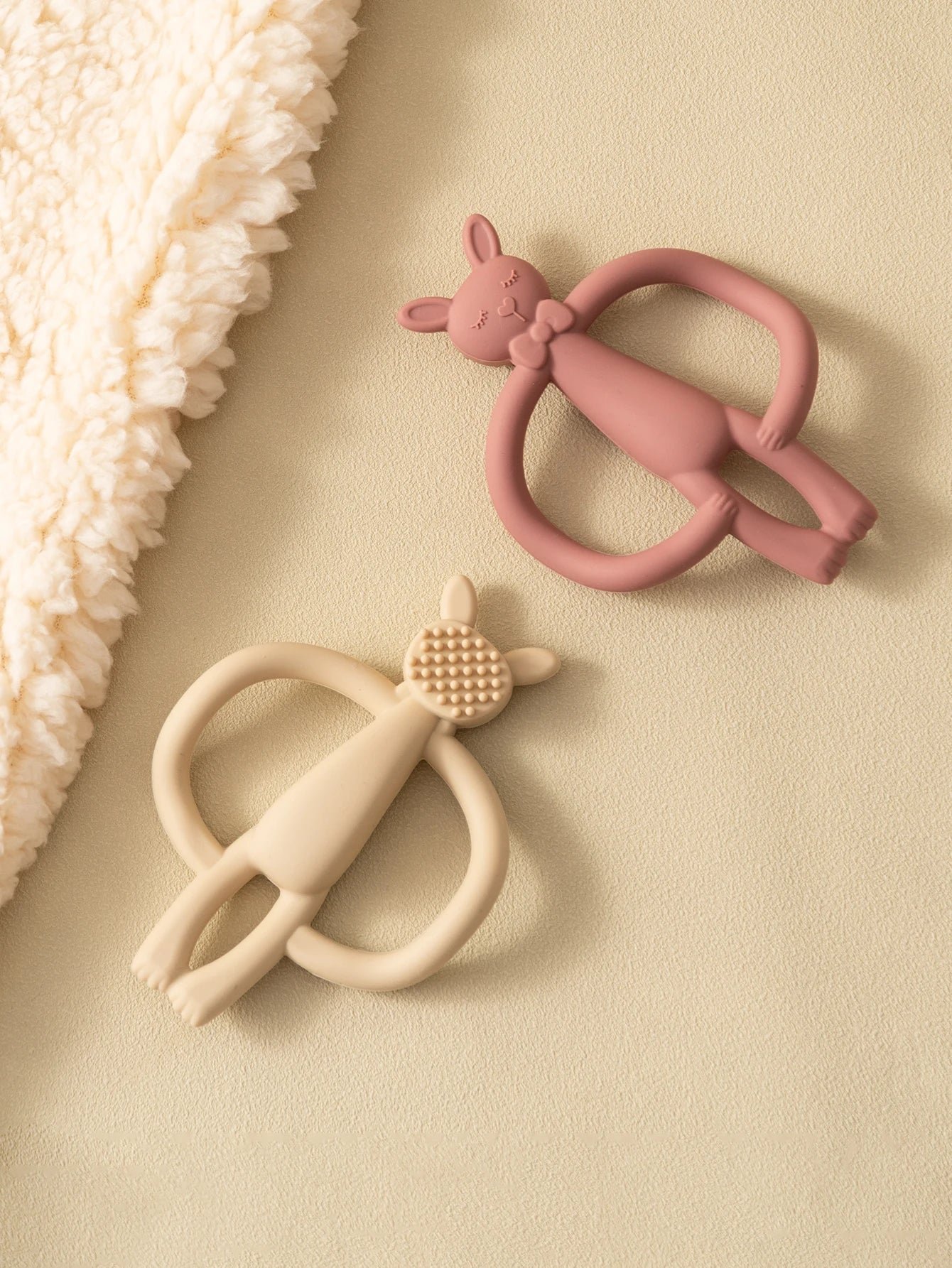 Rabbit Silicone Teether