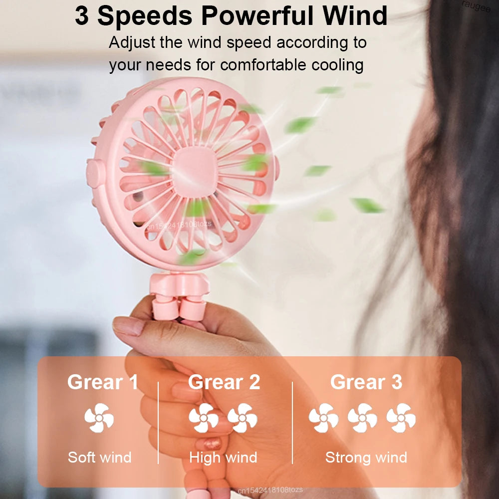 Octopus Clip-On Fan