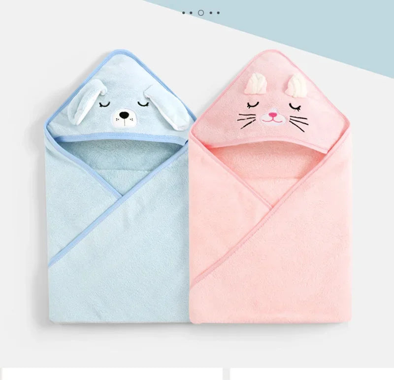Hooded Baby Bath Towel