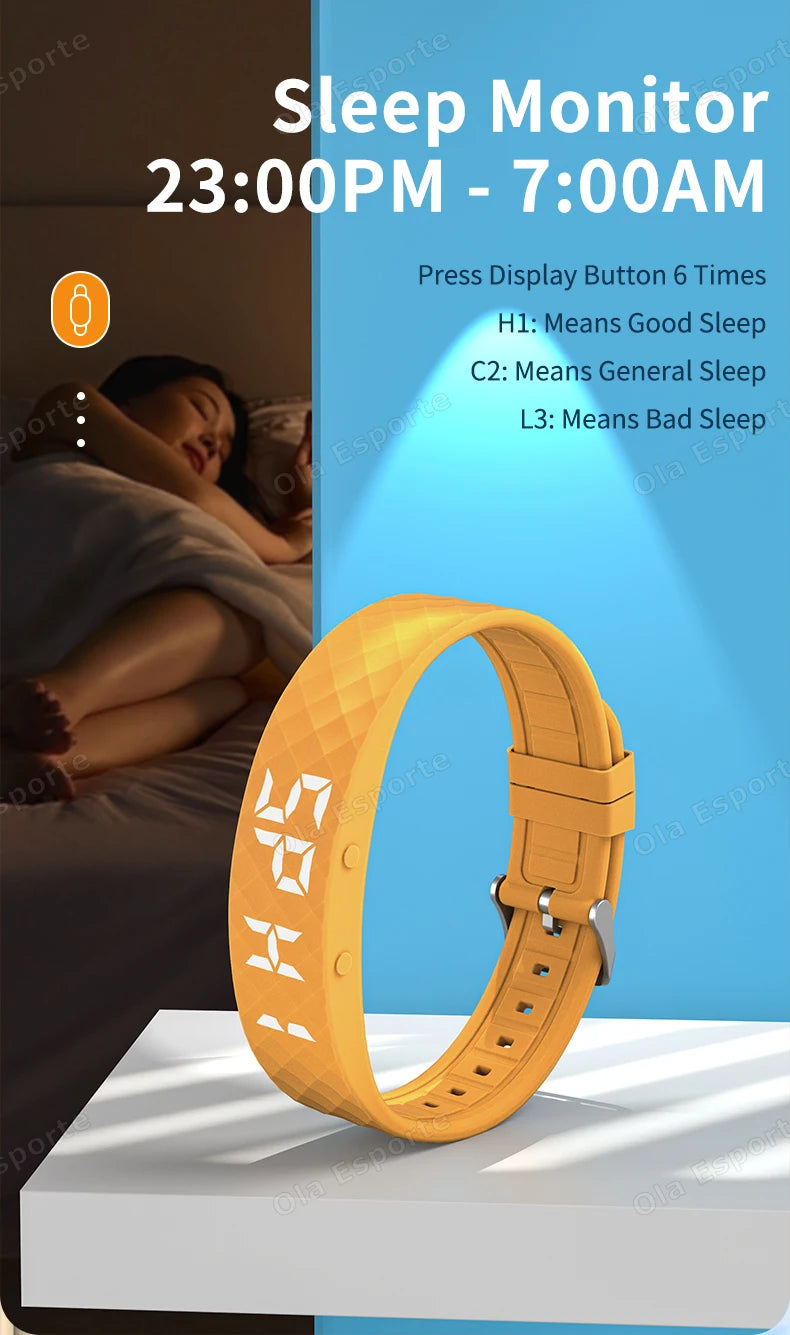 Vibrating Alarm Wristband