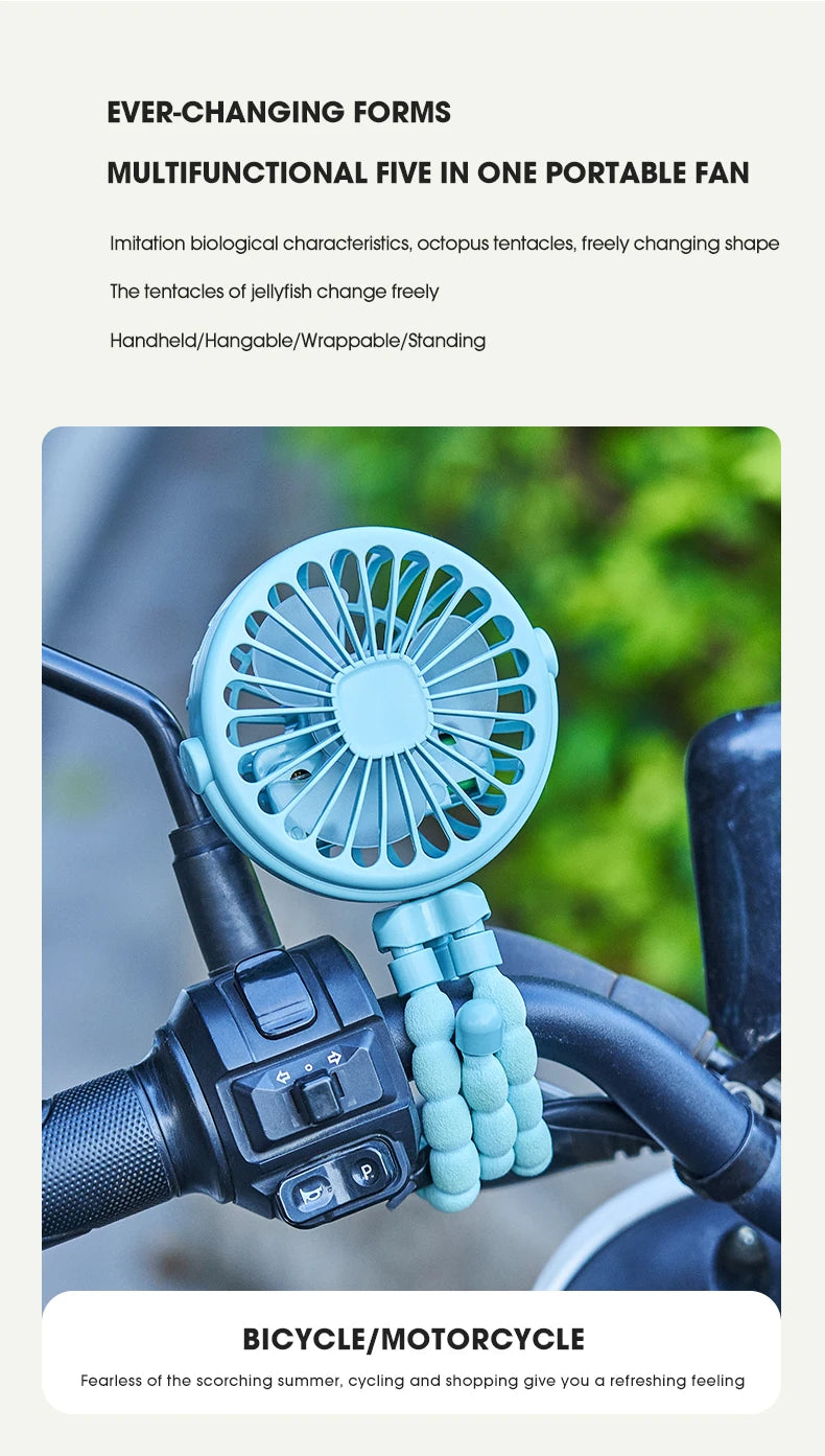Clip-On Stroller Fan