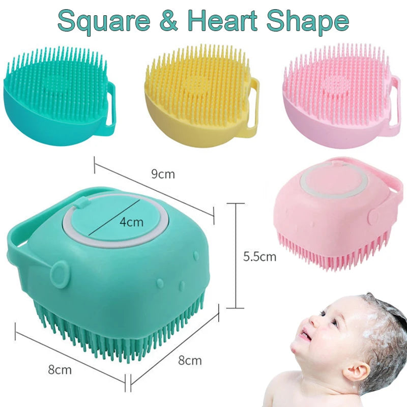 Silicone Shampoo Brush