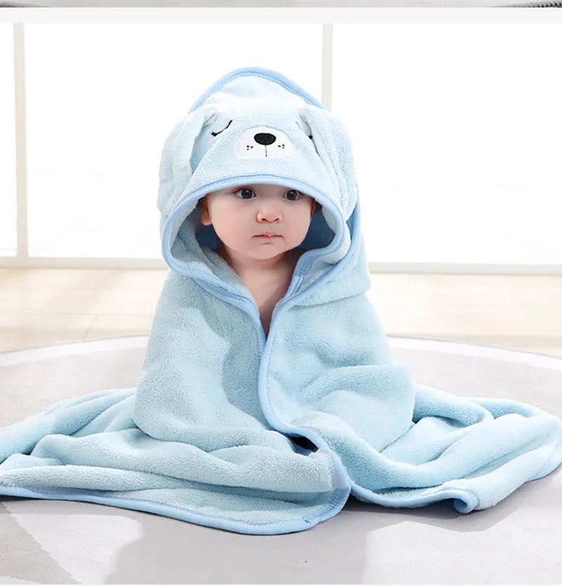 Hooded Baby Bath Towel