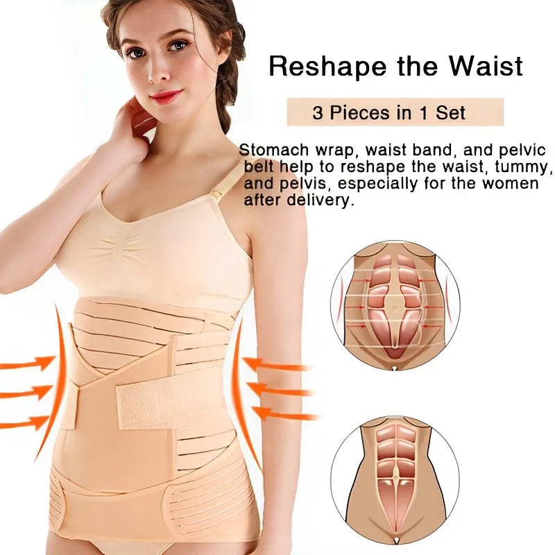 3-in-1 Postpartum Corset