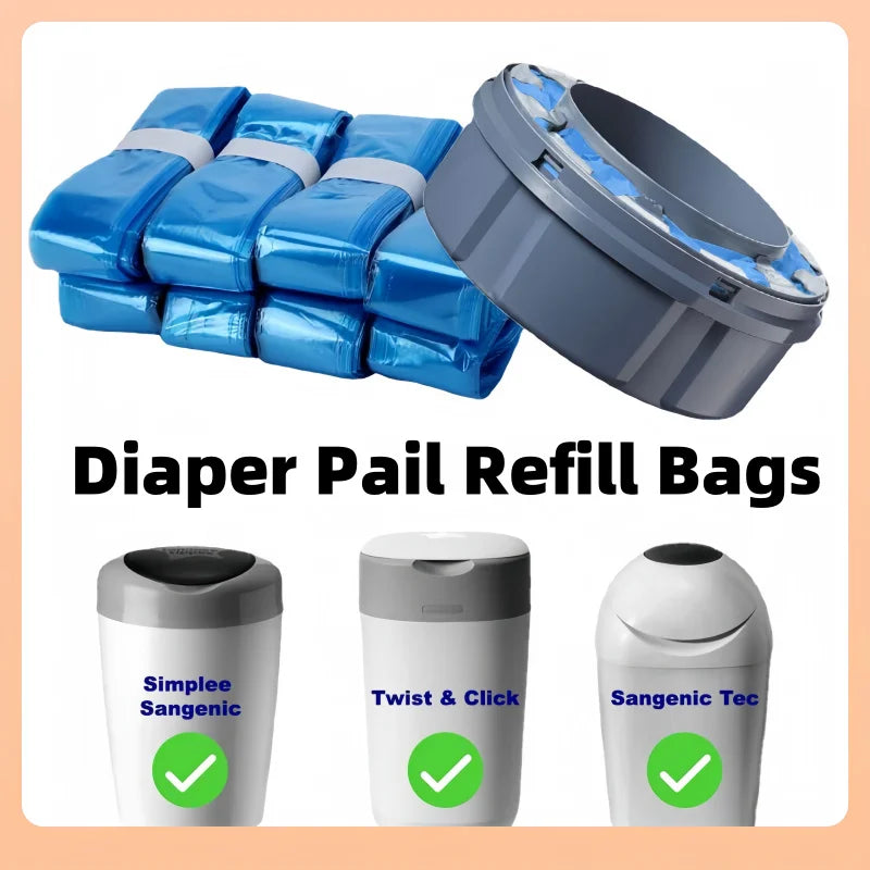 Diaper Pail Refill Bags
