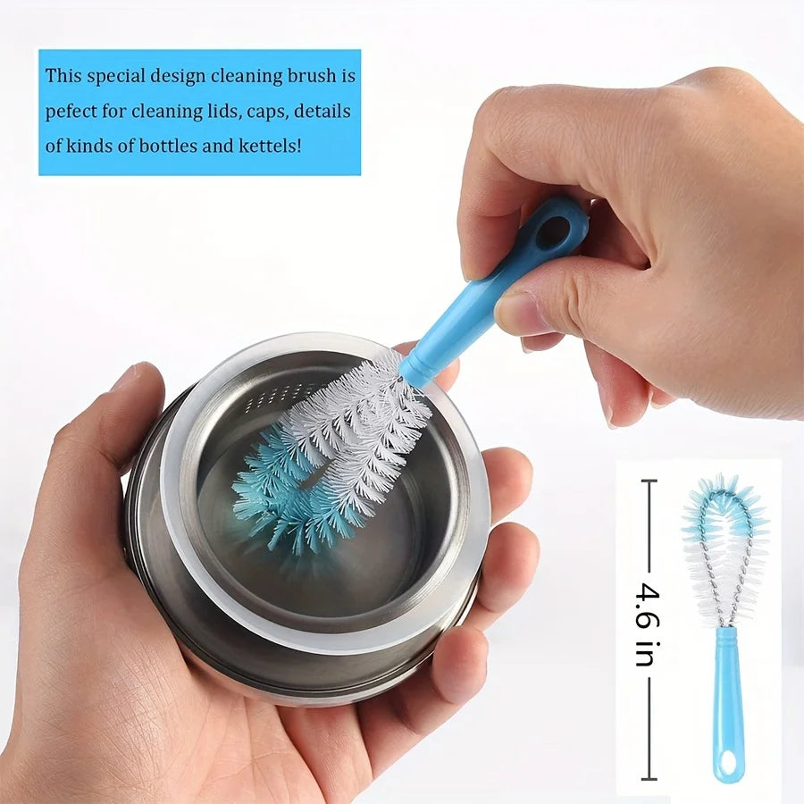 Long-Handle Bottle Brush Set