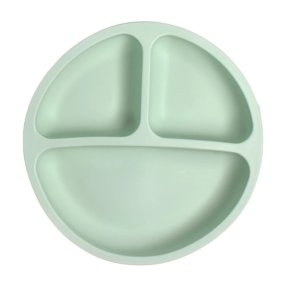 Suction Toddler Plate with Lid