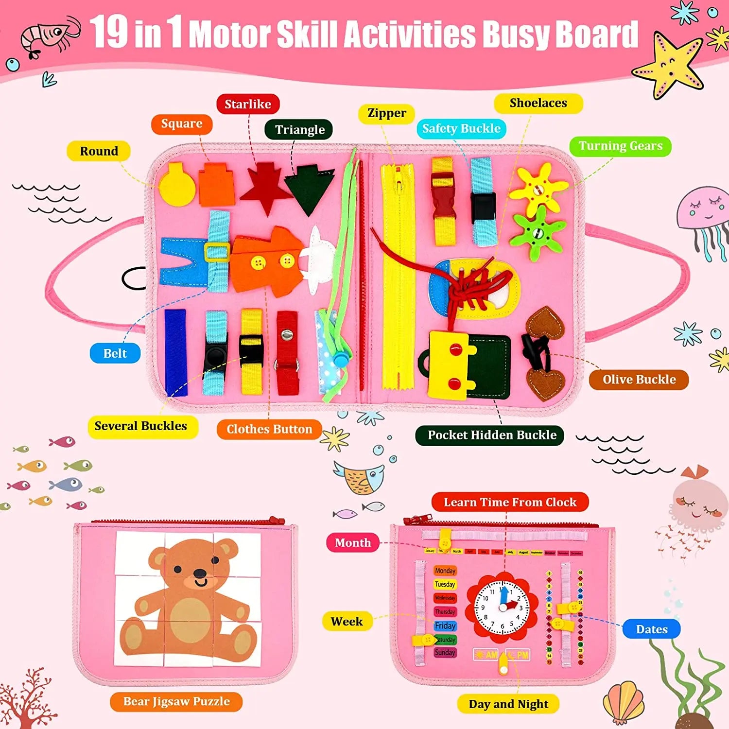 Montessori Busy Board