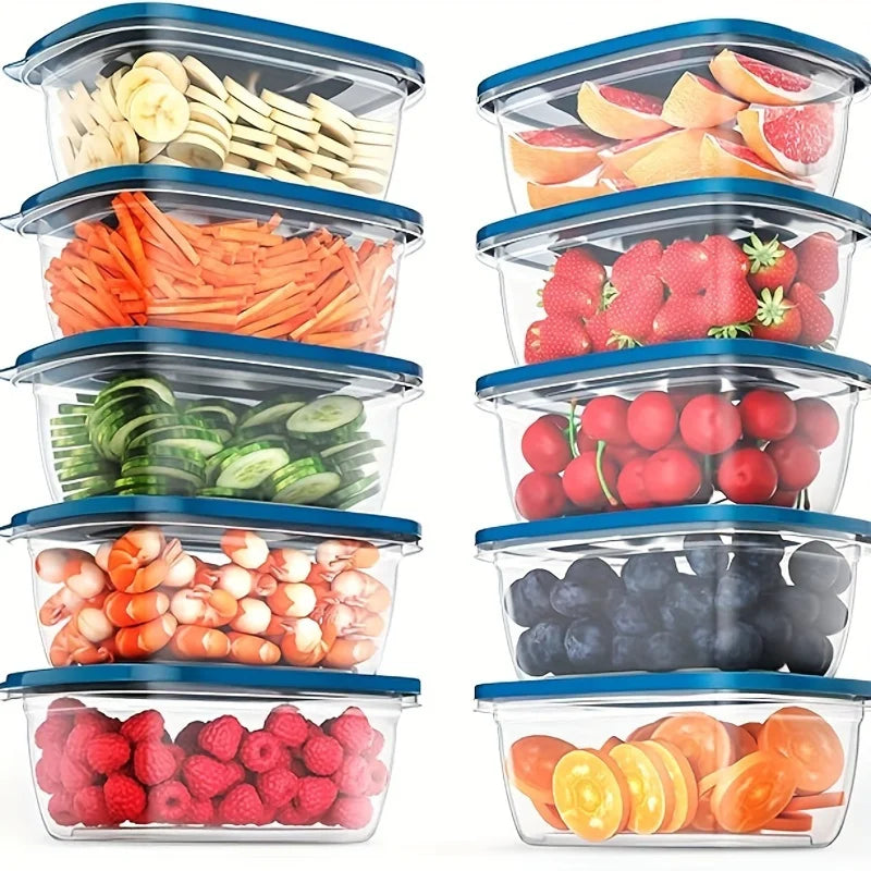Stackable Food Containers (6-Pack)