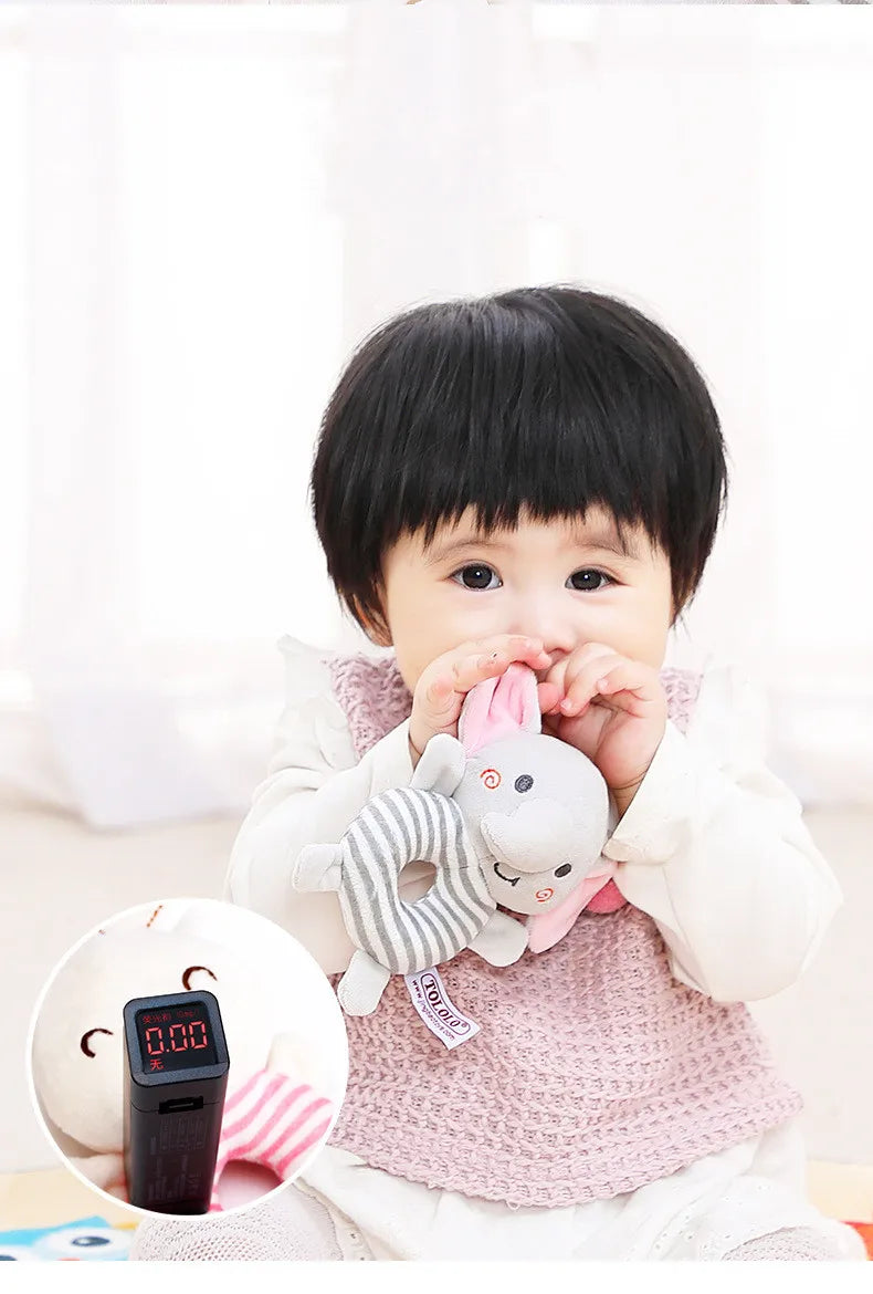 Plush Animal Rattle