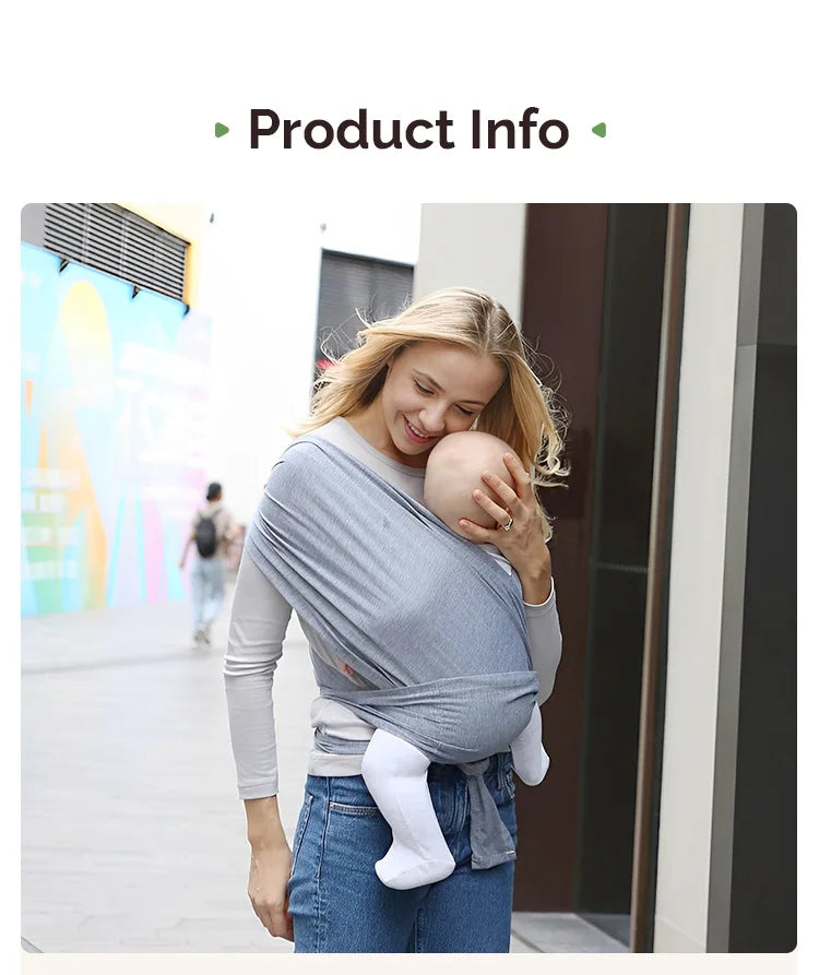 Cotton Baby Wrap Carrier