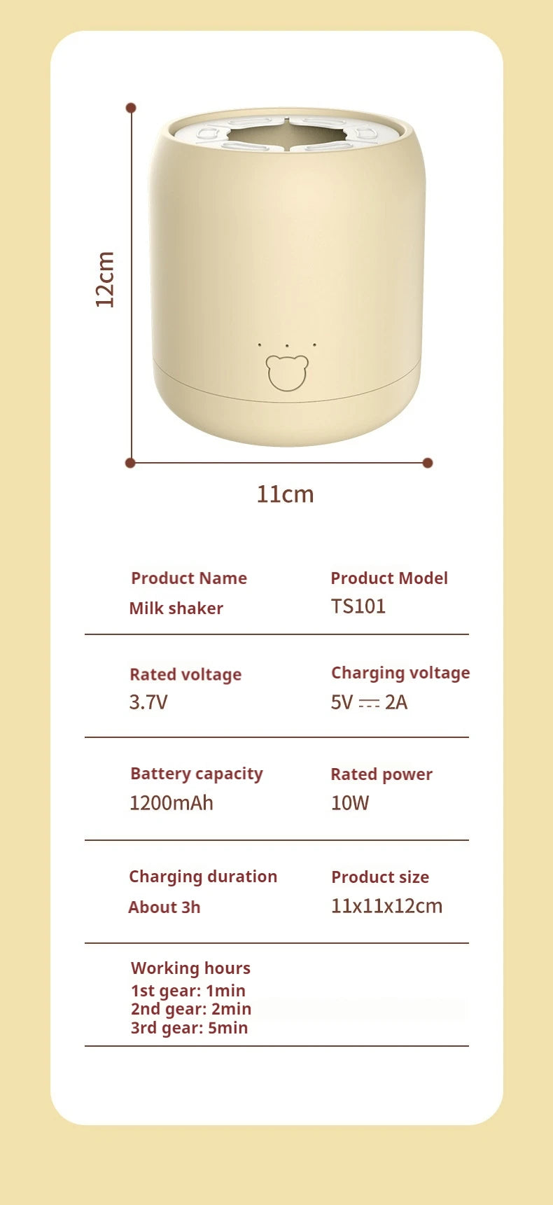 Electric Formula Mixer