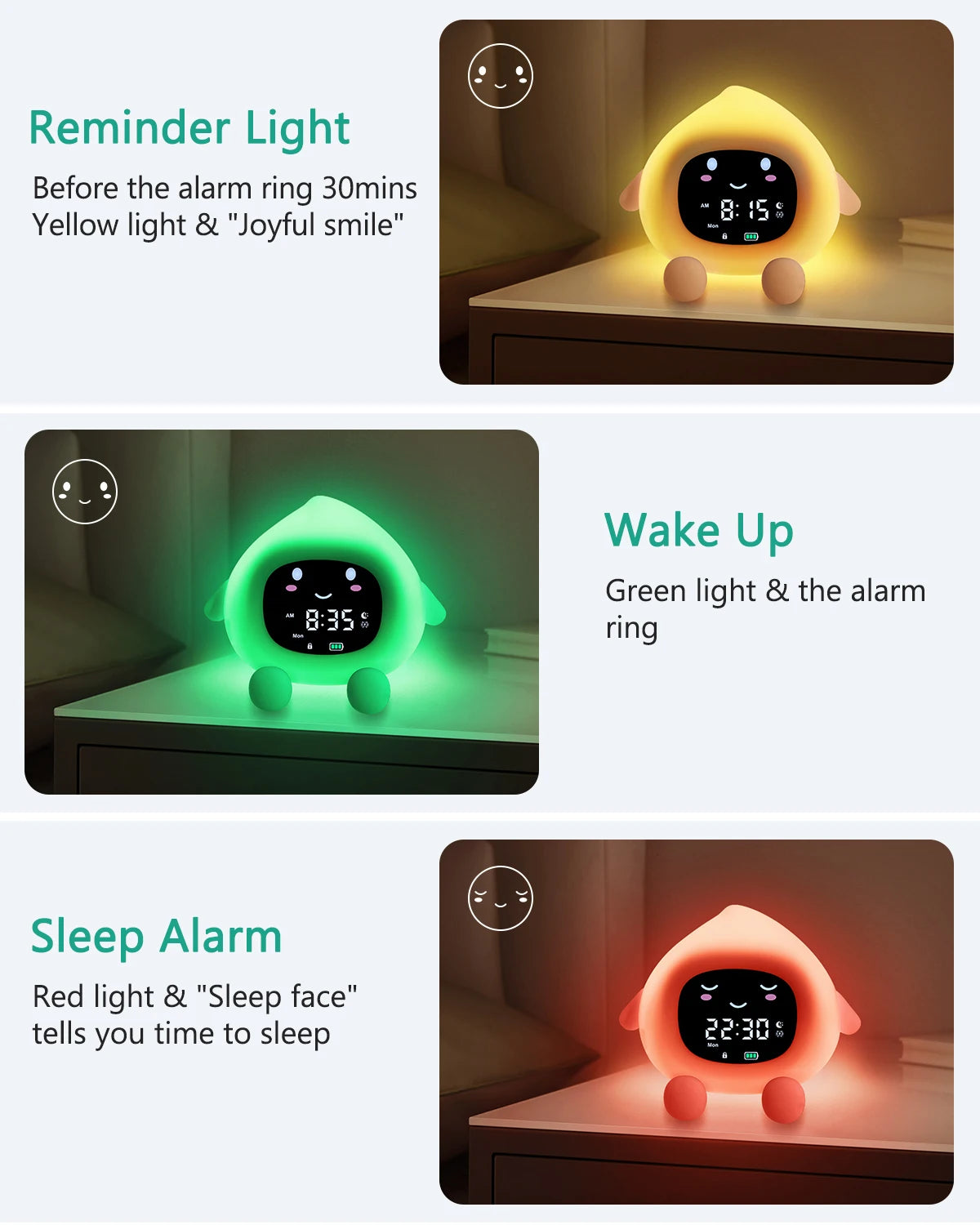 Sleep Training Alarm Clock