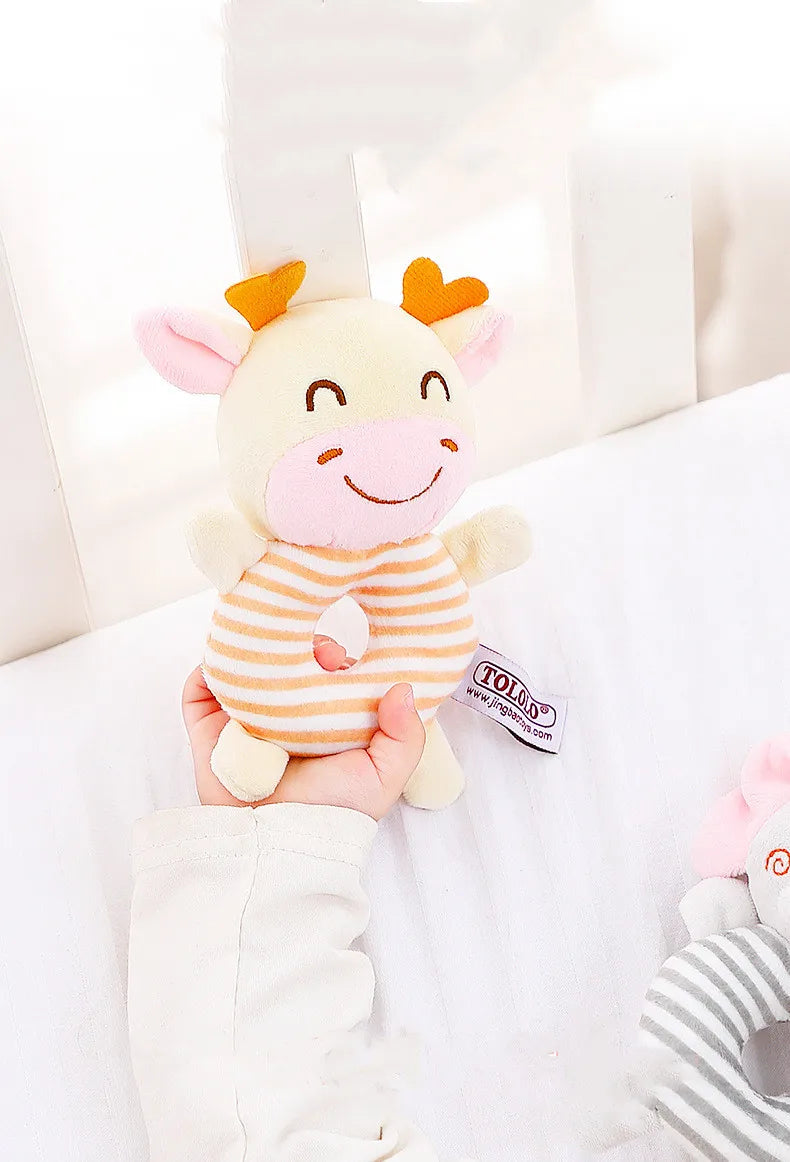 Plush Animal Rattle