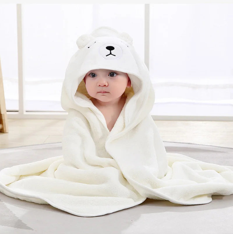 Hooded Baby Bath Towel