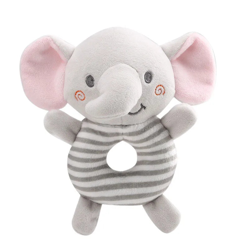 Plush Animal Rattle