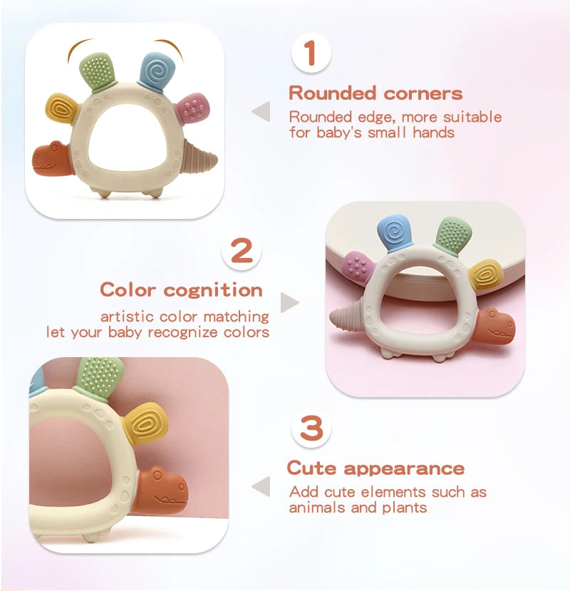 Dinosaur Teething Toy