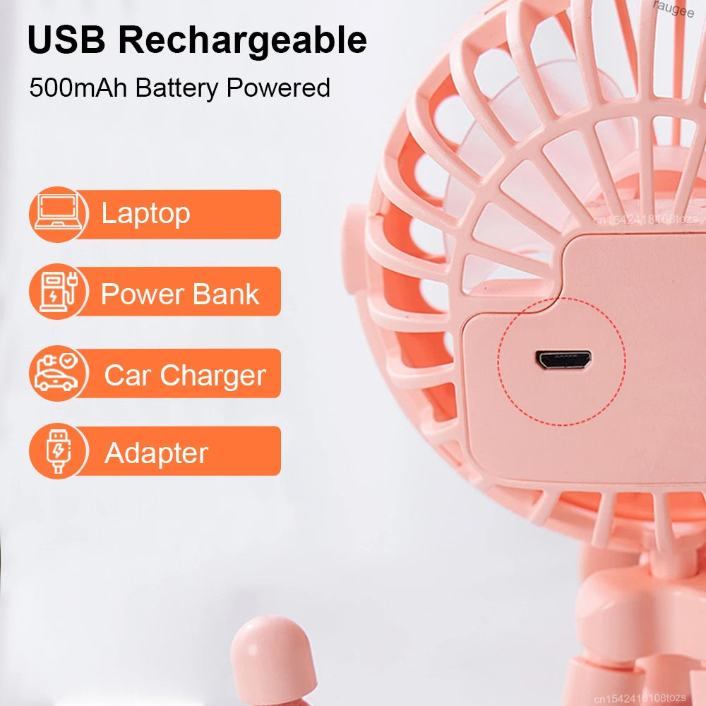Octopus Clip-On Fan