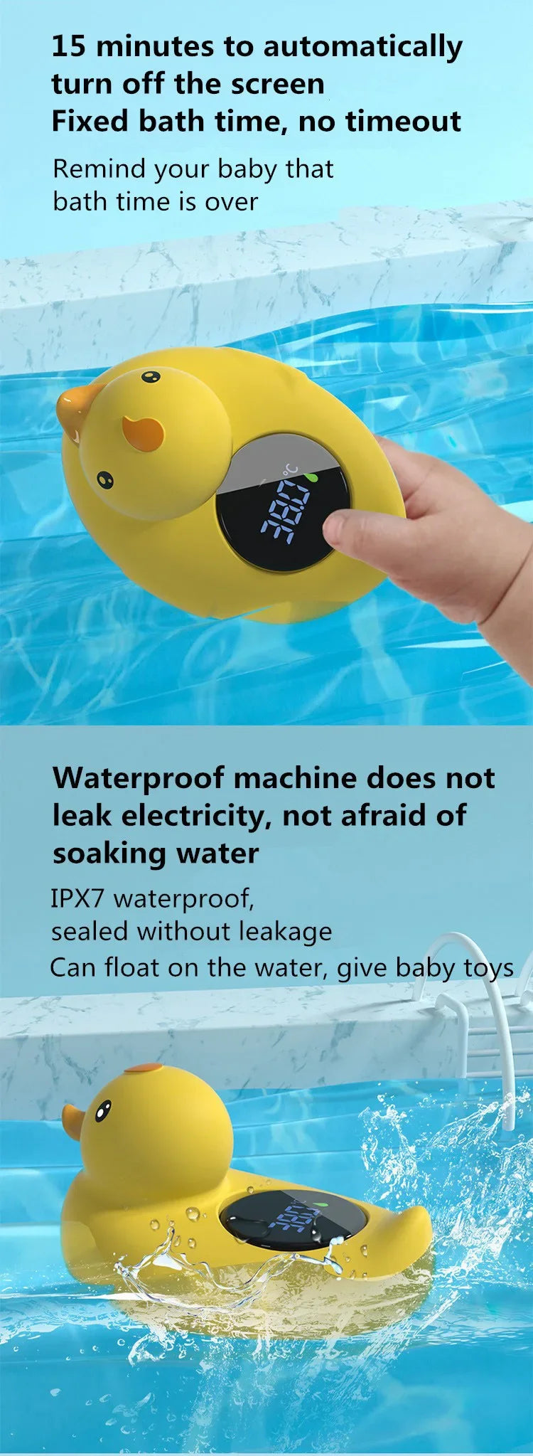 Floating Duck Bath Thermometer