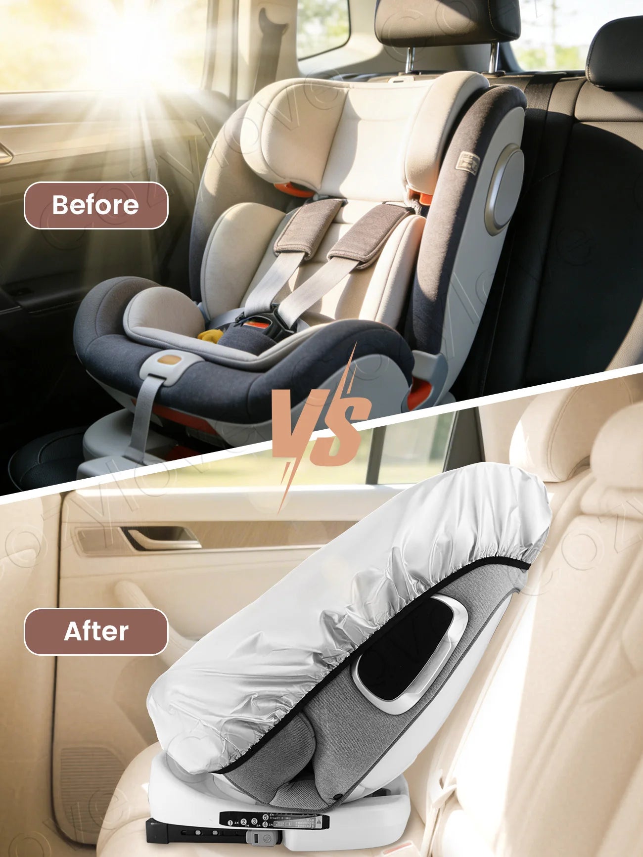 Car Seat Sun Shade