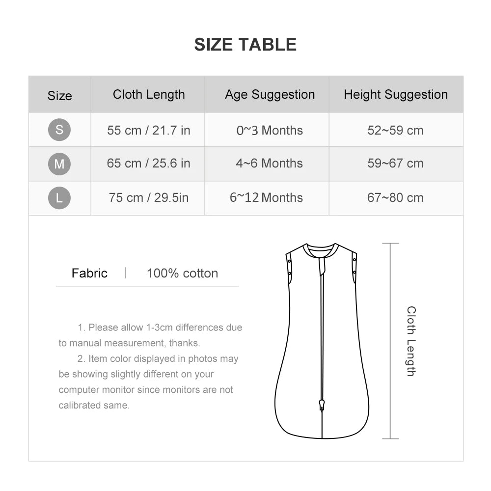 Cotton Baby Sleep Sack