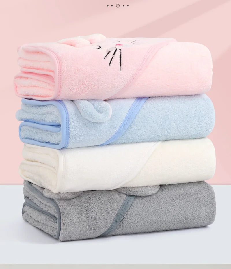 Hooded Baby Bath Towel