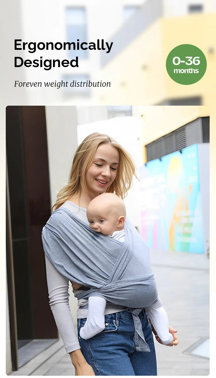 Cotton Baby Wrap Carrier