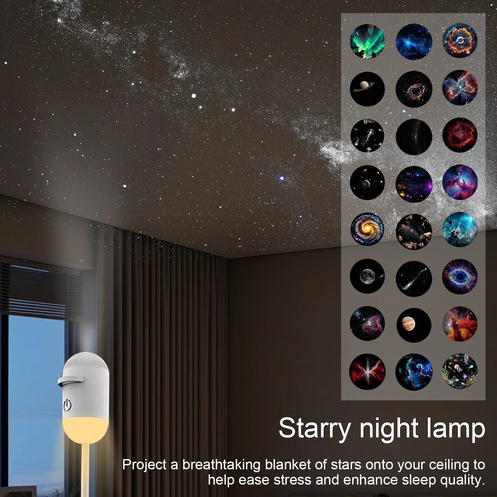 Mini Galaxy Star Projector