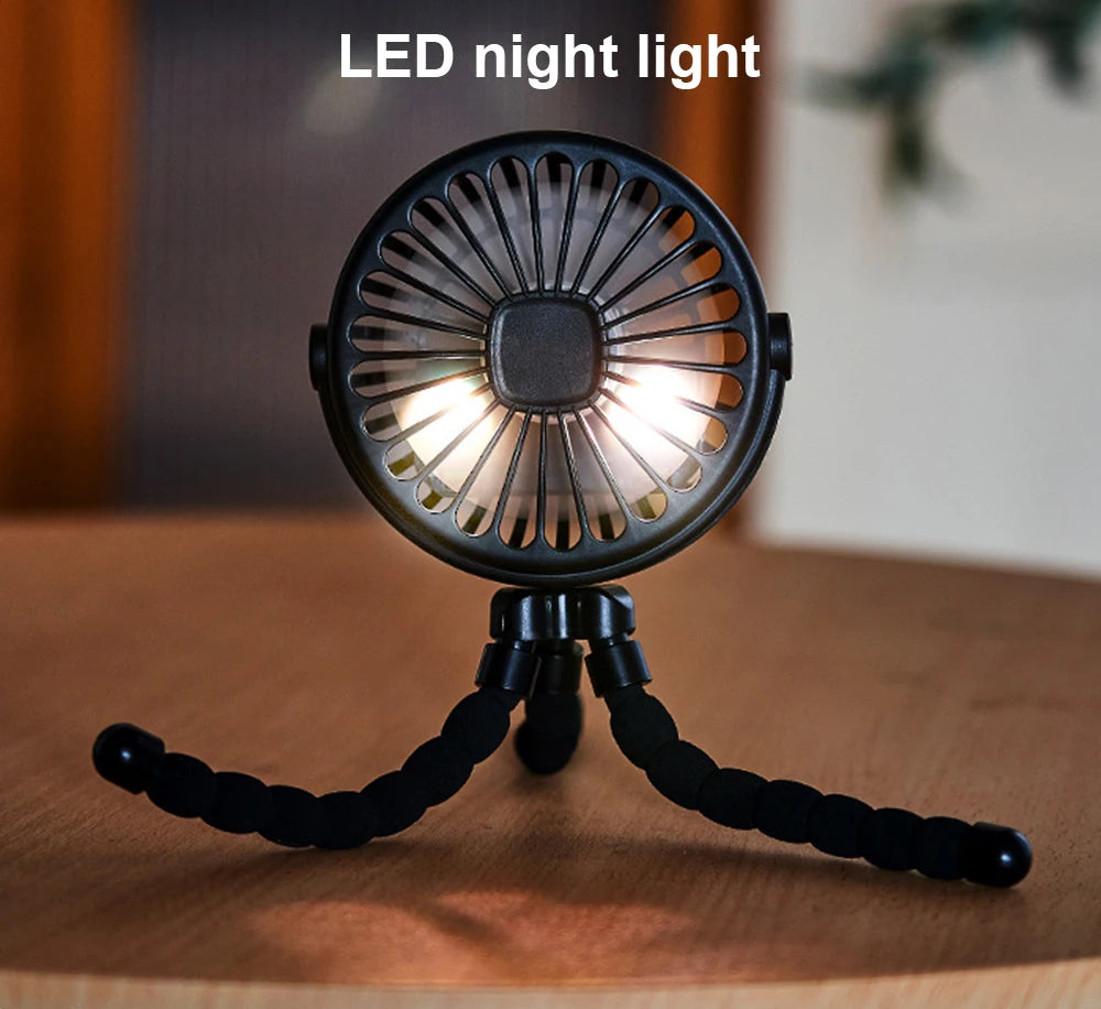 Octopus Clip-On Fan