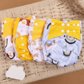 Reusable Cloth Diapers (4-Pack)