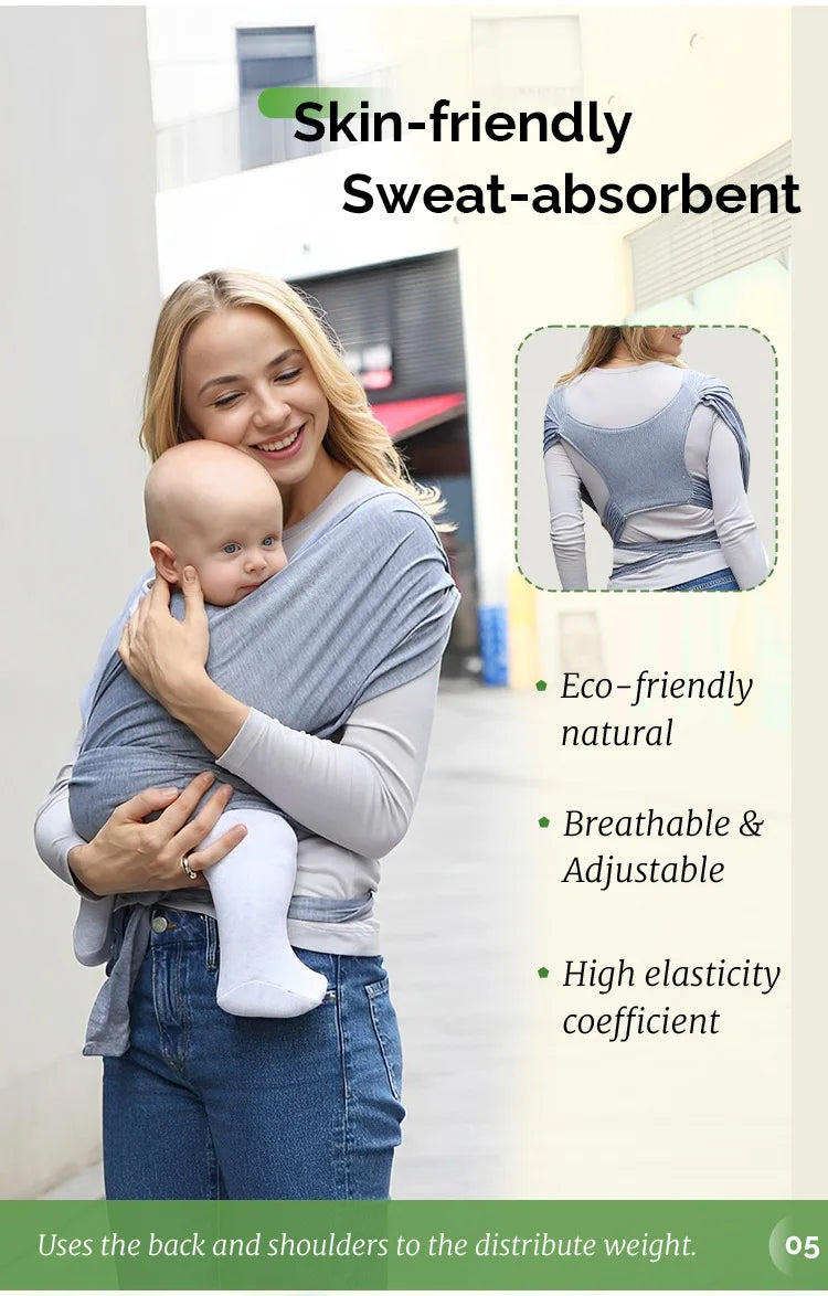 Cotton Baby Wrap Carrier