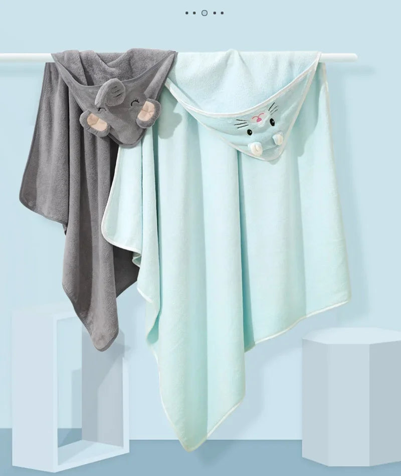 Hooded Baby Bath Towel