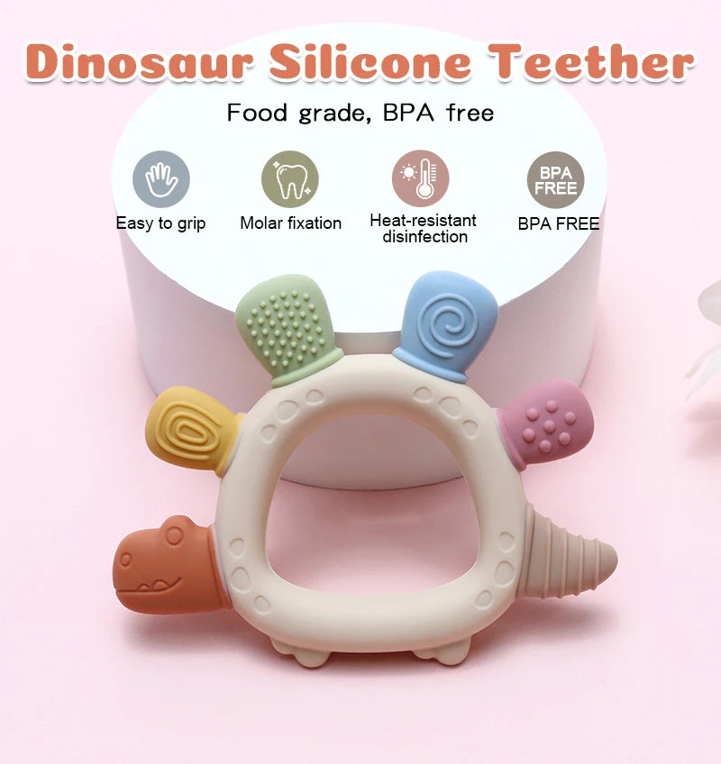 Dinosaur Teething Toy